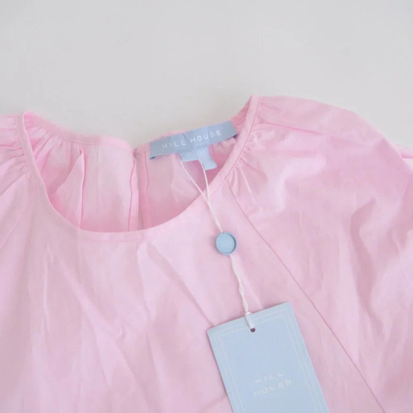 Hill House Ballerina Pink  The Francesca Top 100% Cotton Size Small NWT - Picture 10 of 13